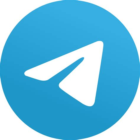 Icono de la aplicación Telegram para contacto